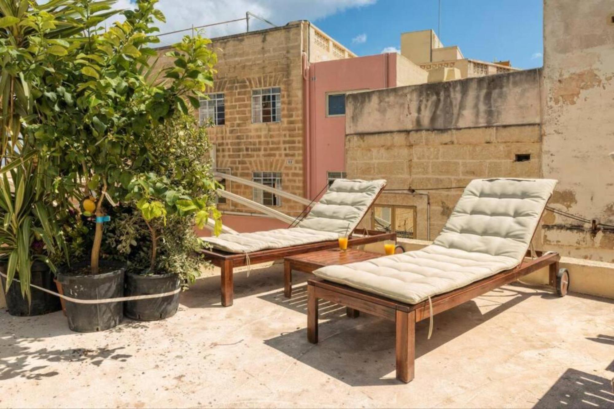 Authentic Gf With Terrace At The 3 Cities Marina Appartement Cospicua